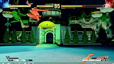 Street Fighter V Sexy Battles #68 Chun Li vs Chun Li
