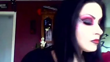 sexy vampire halloween makeup tutorial