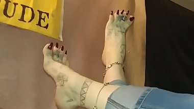 Gorgeous Arched feet.