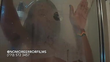 BIG BOOTY GIRL POURING MILK ON HER SELF SHOT BY @NOMOREERRORFILMS / NMEXX