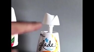 Putting plastic stuff in my pussy