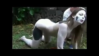 Milking time at the human zoo