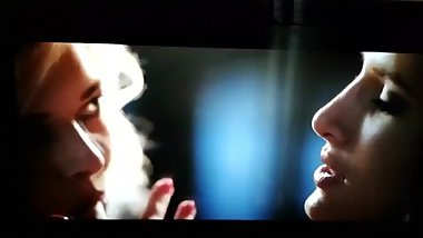 Bella Throne Samara Weaving Gum Spit Swap Scene from The Babysitter
