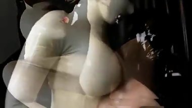 Full latex suit lesbians.