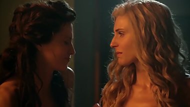 Spartacus - S02E06 (2012) - Lucy Lawless & Viva Bianca