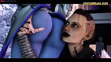 HOT BLUE GIRL FUCKED BY EDGY HOTIE (ANIMATED)