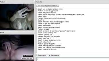 Lesbian with a perfect ass on omegle/ chatroulette