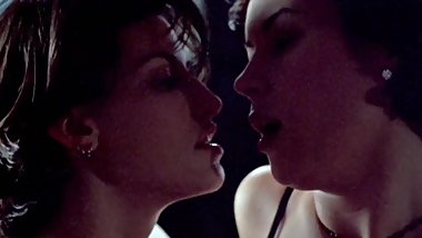 BOUND LESBIAN SEX SCENE PART 1 (MOANS ENHANCED)