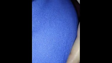 Lesbian bbw PJ near the window part2