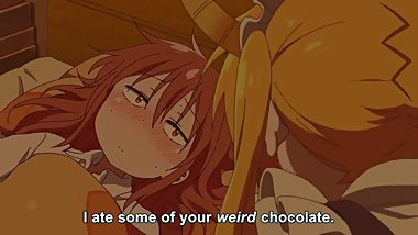 HOT LESBIAN ANIME COUPLE KISSING