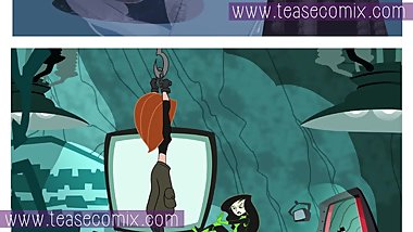 kim loves shego lesbian cartoon porn