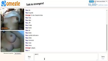 Lesbiana caliente se masturba en omegle - Hot Lesbian Masturbates In Omegle