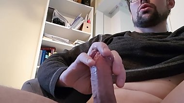 masturbating to lesbian porn