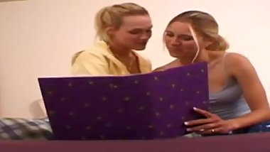 Dormroom Fantasies - College Lesbians Amy and Katie (Very hot girl on girl)