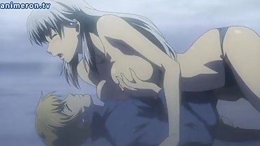 BOYFRIEND SUCKS GIRLFRIEND'S TITS