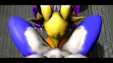 Krystal and Renamon ANIMATED (Loop)