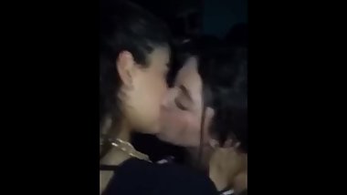 Sexy girls kiss