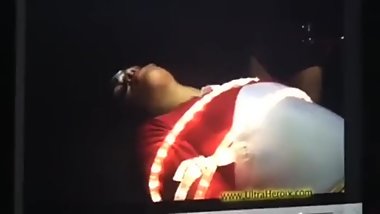 Superheroine defeated