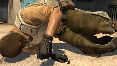 Russian terrorist getting fucked by German police