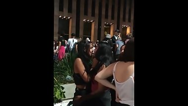 Brazilian girls kissing -- 01