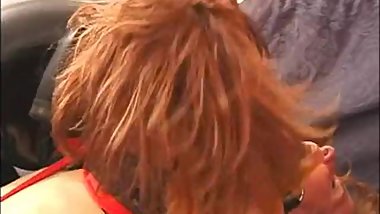 Latex Femdom Bondage