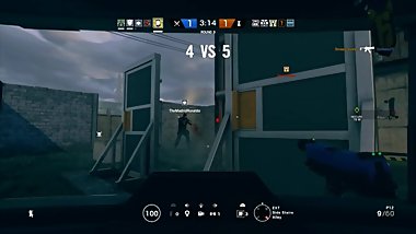 Rainbow Six Siege - Twitch gets FLASHED then FUCKED!