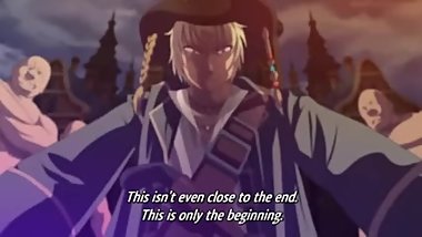 Busty Anime Monster Swallows Cum