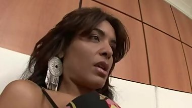 Under Fernanda's Big and Stinky Feet