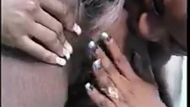 Menage Trois, Lil Ass & Delicious Milano in a lesbian threesome