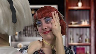 Lady Plumber Fixxxes Rich Housewife's Leaky Sink