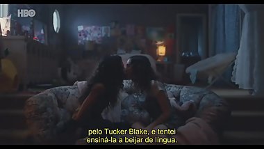 Euphoria  Hot lesbian Kiss  Maude/Zendaya