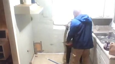 Estelle gets spanked for being late