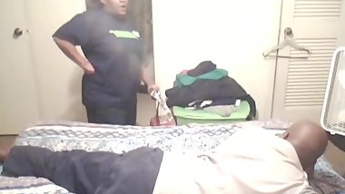 Don gets a hard spanking sideways on the bed