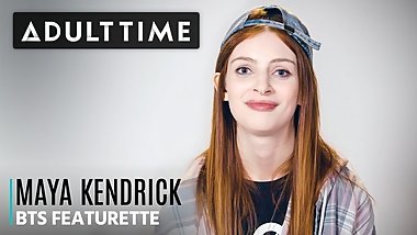 ADULT TIME- Maya Kendrick BTS of Teenage Lesbian