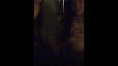Russian Teens Showing Their Tits and Playing Around on Periscope