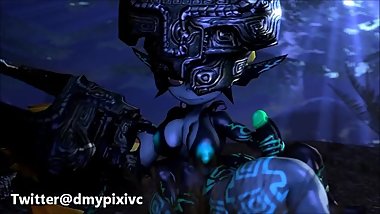 midna breastfeeding handjob