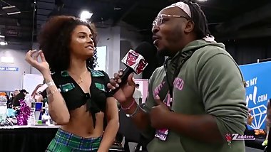 Ari Safarii   Exxxotica Expo  Zaddeee TV