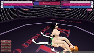 Kinky Fight Club-Patreon by MrZGames - New char. Beer Girl vs The Gothic