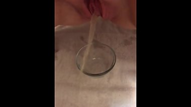 Desperate Piss in a bowl