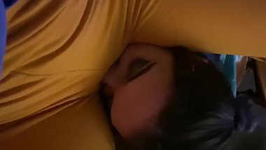 Eating out and fingering Lesbian girlfriend before roommate comes back