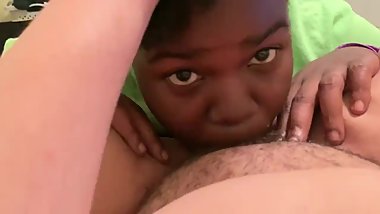 (Weâ€™re back!) Wife throats my clit again!