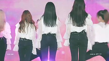 Beautiful Girl Dances For Audience