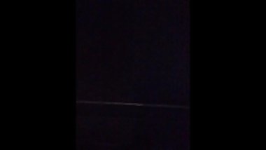 Fooling around w/ girlfriend in the dark )